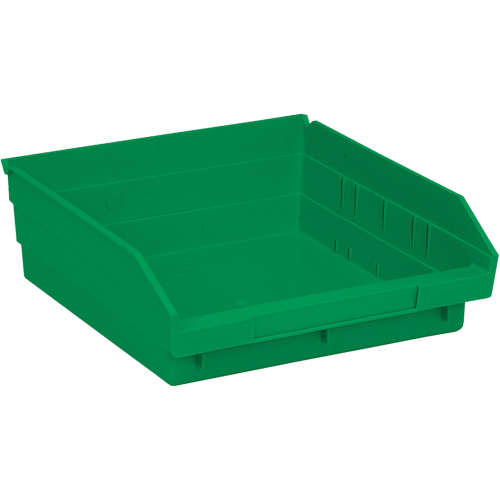 Bacs pour tablette, 11-1/8" la x 4" H x 11-5/8" p, Vert, Capacit&eacute; 30 lb Les Fournitures Industrielles Méga