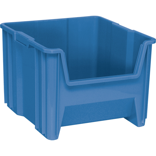 Contenants &agrave; empiler g&eacute;ants, 16,5" la x 17,5" p x 12,5" h, Bleu Les Fournitures Industrielles Méga