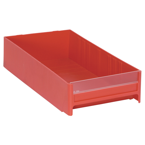 Cabinet Drawer, 5-5/8" W x 11" D x 2-1/2" H, Red Les Fournitures Industrielles Méga