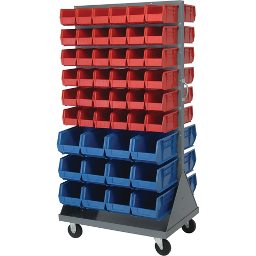 Mobile Louvered Rack Les Fournitures Industrielles Méga