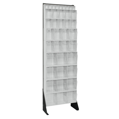 Support pour bacs basculants, 23-5/8" la x 8" p x 75" h, 36 tiroirs Les Fournitures Industrielles Méga
