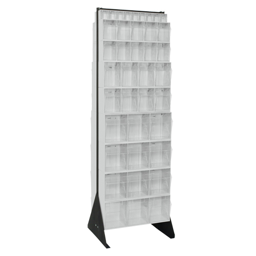 Support pour bacs basculants, 23-5/8" la x 16" p x 75" h, 72 tiroirs Les Fournitures Industrielles Méga
