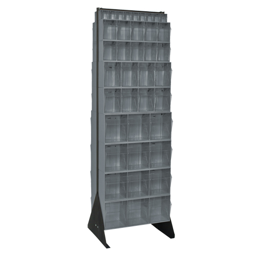 Support pour bacs basculants, 23-5/8" la x 16" p x 75" h, 72 tiroirs Les Fournitures Industrielles Méga