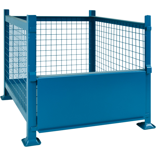 Contenants de vrac empilables, 40,5" la x 48,5" p x 30" h, Capacit&eacute; de 3000 lb Les Fournitures Industrielles Méga