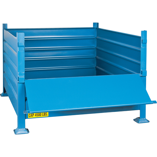 Bulk Stacking Containers, 30" H x 40.5" W x 48.5" D, 4500 lbs. Capacity Les Fournitures Industrielles Méga
