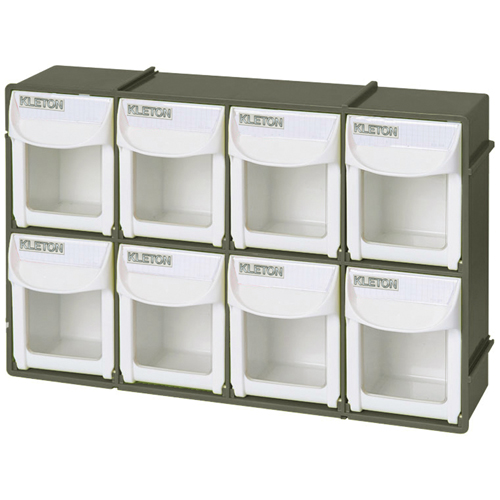 Heavy-Duty Tilt Bin, 11-3/4" W x 2-3/4" D x 7-7/8" H, 8 Drawers Les Fournitures Industrielles Méga