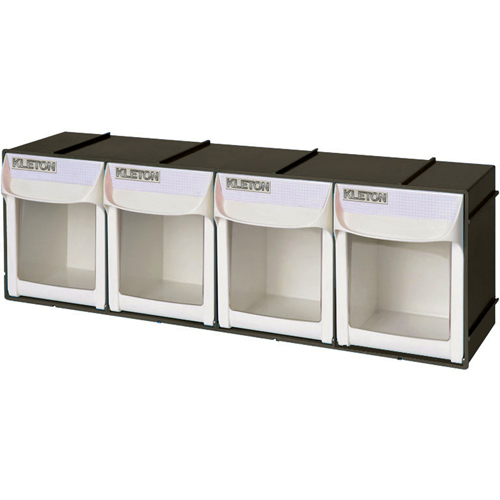 Bac basculant robuste, 23-1/2" la x 5-1/2" p x 7-7/8" h, 4 tiroirs Les Fournitures Industrielles Méga