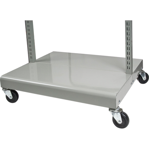 Mobile Tilt Bin Rack - Cart Only, Double-sided, 26-1/4" W x 22" D x 57-1/2" H Les Fournitures Industrielles Méga