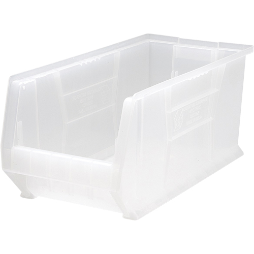 Contenants Hulk, 11" la, 10" h x 23-7/8" p, Transparent Les Fournitures Industrielles Méga