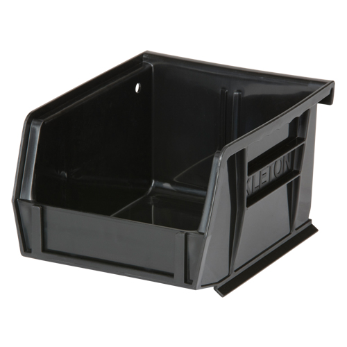 Stack & Hang Bin, 4-1/8" W x 3" H x 5-3/8" D, Black Les Fournitures Industrielles Méga