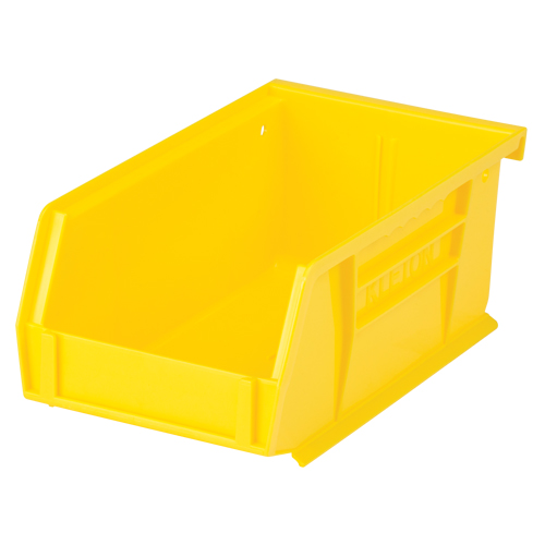 Stack & Hang Bin, 4-1/8" W x 3" H x 7-3/8" D, Yellow Les Fournitures Industrielles Méga