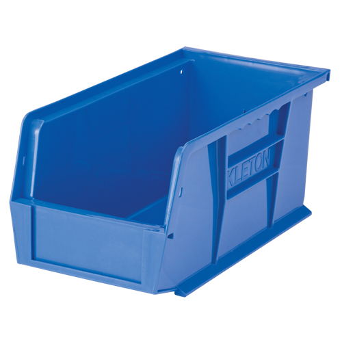 Bac empilable & &agrave; suspendre, 5-1/2" la, 5" h x 10-7/8" p, Bleu Les Fournitures Industrielles Méga
