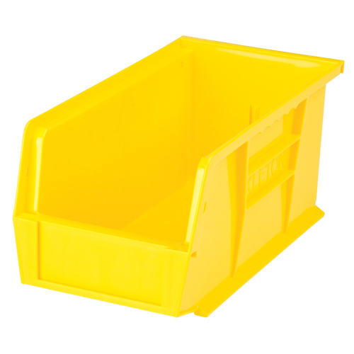 Stack & Hang Bin, 5-1/2" W x 5" H x 10-7/8" D, Yellow Les Fournitures Industrielles Méga