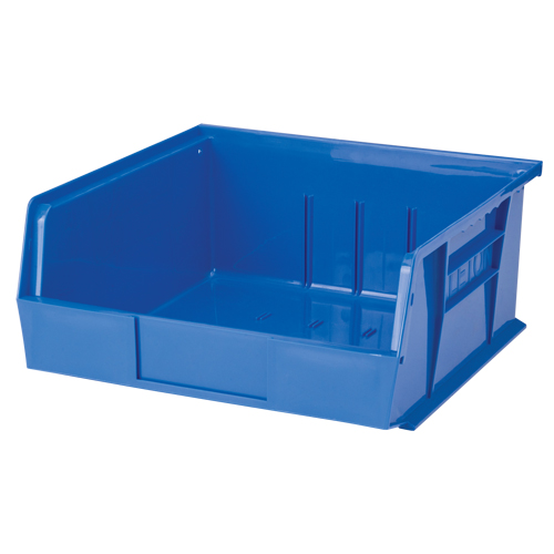 Stack & Hang Bin, 11" W x 5" H x 10-7/8" D, Blue Les Fournitures Industrielles Méga