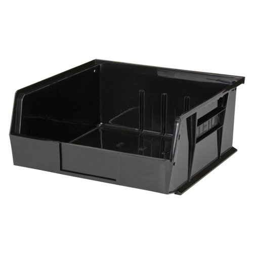 Bac empilable & &agrave; suspendre, 11" la, 5" h x 10-7/8" p, Noir Les Fournitures Industrielles Méga