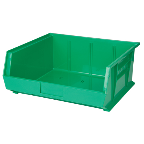 Bac empilable & &agrave; suspendre, 16-1/2" la, 7" h x 14-3/4" p, Vert Les Fournitures Industrielles Méga