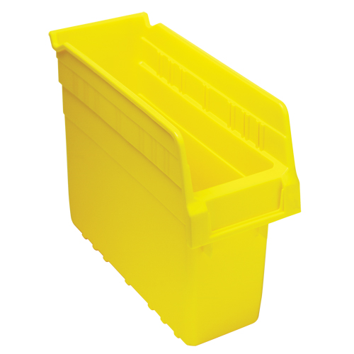 Bacs pour &eacute;tag&egrave;re Store-Max, 4-3/8" la x 8" H x 11-5/8" p, Jaune, Capacit&eacute; 44 lb Les Fournitures Industrielles Méga