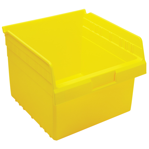 Store-Max Shelf Bins, 11-1/8" W x 8" H x 11-5/8" D, Yellow, 44 lbs. Capacity Les Fournitures Industrielles Méga