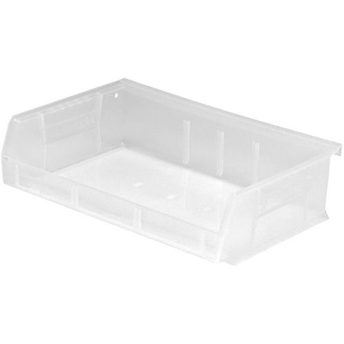 Bacs ultra empilable & suspendable, 7-3/8" la, 3" h x 11" p, Transparent Les Fournitures Industrielles Méga