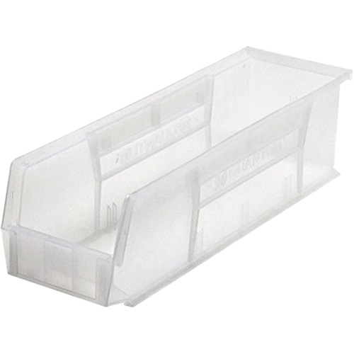 Bacs ultra empilable & suspendable, 17-7/8" la, 5" h x 5-1/2" p, Transparent Les Fournitures Industrielles Méga
