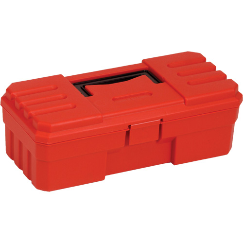 Tool Box, 12" W x 6" D x 4" H, Red Les Fournitures Industrielles Méga