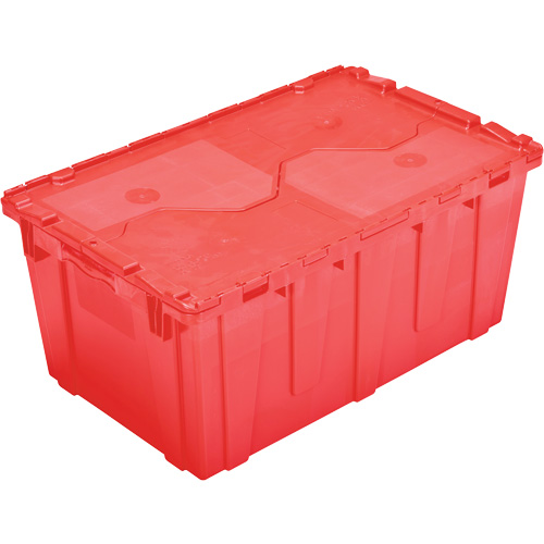Bac emboîtable FP243C FliPak, 26,9" x 16,9" x 12,1", Rouge Les Fournitures Industrielles Méga