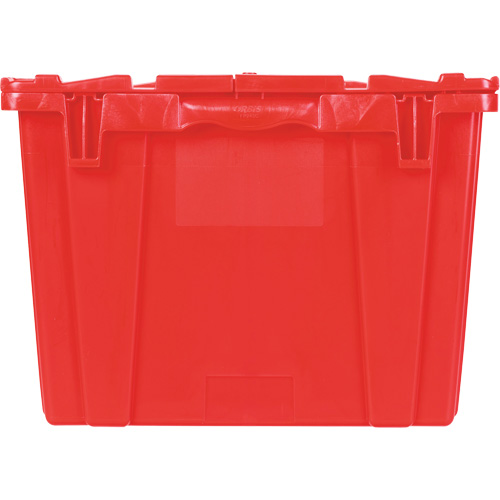 Bac emboîtable FP243C FliPak, 26,9" x 16,9" x 12,1", Rouge Les Fournitures Industrielles Méga