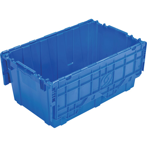 Bac emboîtable FP243C FliPak, 26,9" x 16,9" x 12,1", Bleu Les Fournitures Industrielles Méga