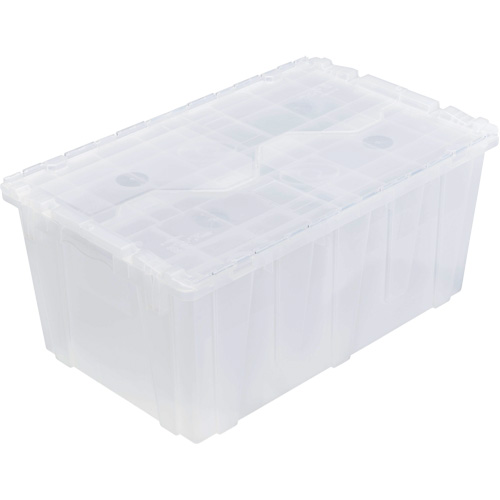 Bac emboîtable FP243C FliPak, 26,9" x 16,9" x 12,1", Transparent Les Fournitures Industrielles Méga