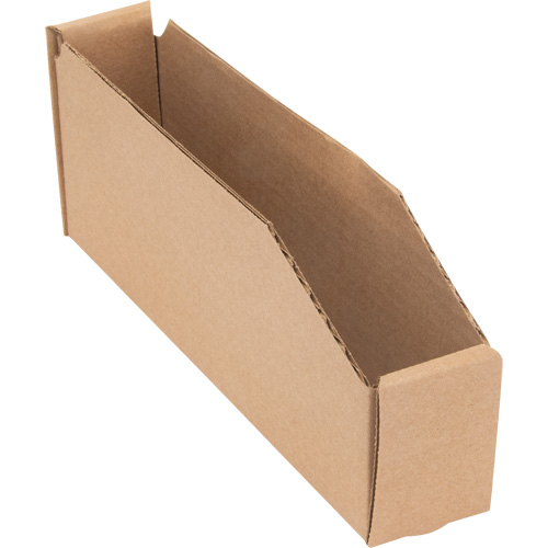 Boîtes profondes en carton ondul&eacute;, 1-15/16" la x 11-1/4" p x 4-1/2" h, Beige Les Fournitures Industrielles Méga