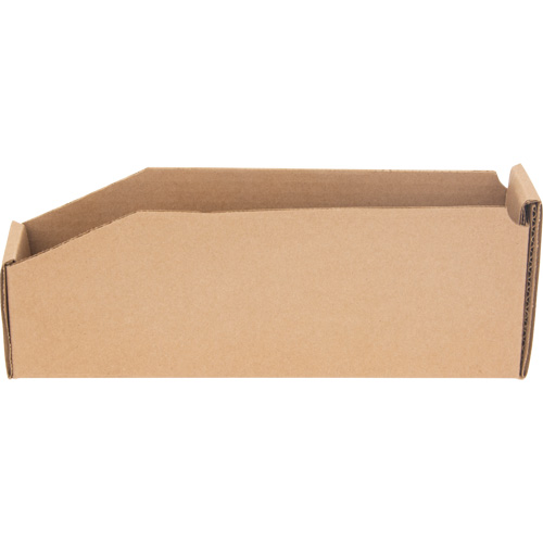 Boîtes profondes en carton ondul&eacute;, 1-15/16" la x 11-1/4" p x 4-1/2" h, Beige Les Fournitures Industrielles Méga