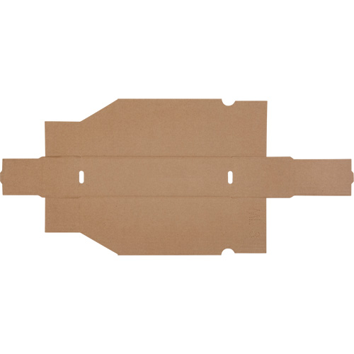Deep Corrugated Parts Bins, 2-7/8" W x 11-1/4" D x 4-1/2" H, Beige Les Fournitures Industrielles Méga