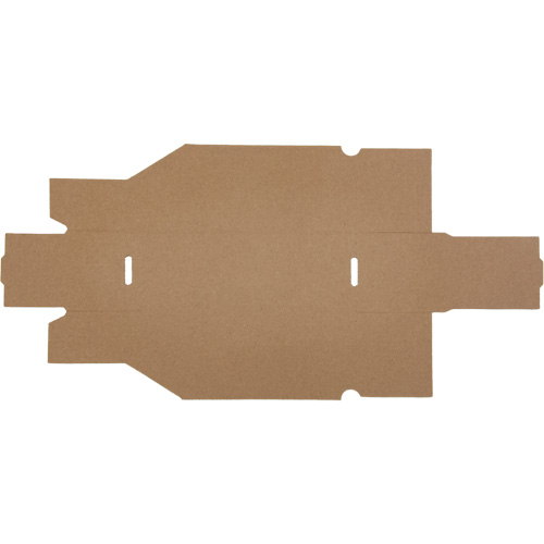 Deep Corrugated Parts Bins, 3-3/4" W x 11-1/4" D x 4-1/2" H, Beige Les Fournitures Industrielles Méga