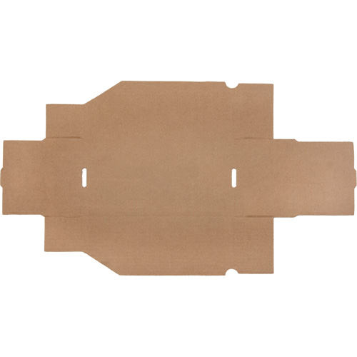 Deep Corrugated Parts Bins, 5-3/4" W x 11-1/4" D x 4-1/2" H, Beige Les Fournitures Industrielles Méga