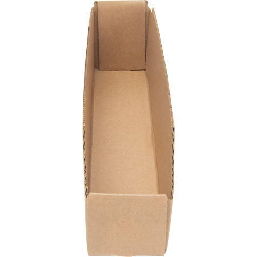 Deep Corrugated Parts Bins, 1-7/8" W x 17-1/8" D x 4-1/2" H, Beige Les Fournitures Industrielles Méga