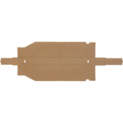 Deep Corrugated Parts Bins, 2-7/8" W x 17-1/4" D x 4-1/2" H, Beige Les Fournitures Industrielles Méga