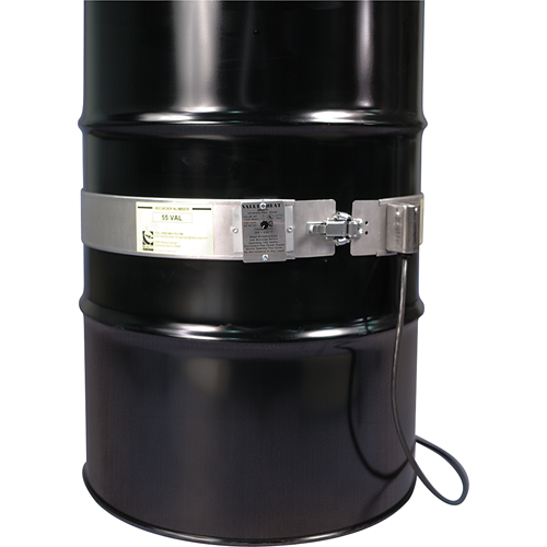 Chauffe-barils &eacute;conomiques, Barils en acier, 55 gal. US (45 gal. imp.), 0°F - 550°F, 120 V Les Fournitures Industrielles Méga