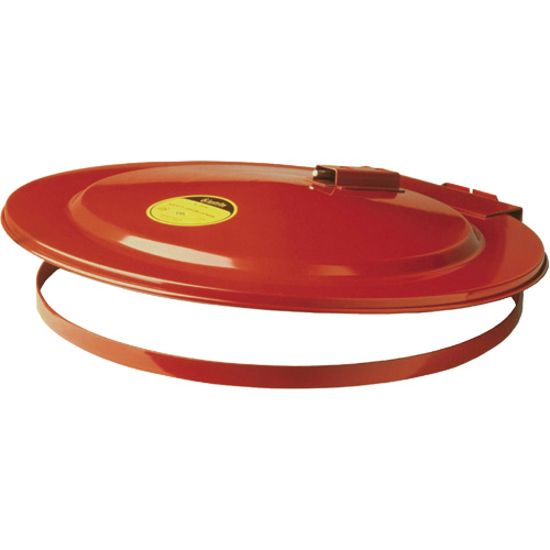 Couvercles de barils &agrave; fermeture automatique, Convient aux barils 55 gal. US (45 gal. imp.) Les Fournitures Industrielles Méga