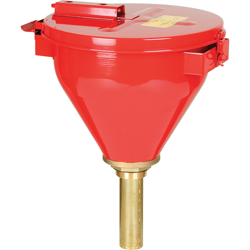 Safety Drum Funnels, 2.6 gal. Les Fournitures Industrielles Méga