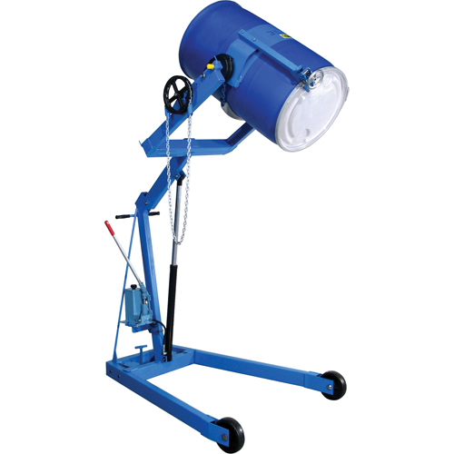 Manipulateurs de barils Hydra-Lift, Capacit&eacute; 55 gal. US (45 gal. imp.) Les Fournitures Industrielles Méga