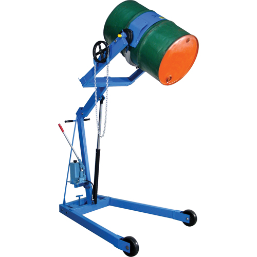 Manipulateurs de barils Hydra-Lift, Capacit&eacute; 55 gal. US (45 gal. imp.) Les Fournitures Industrielles Méga