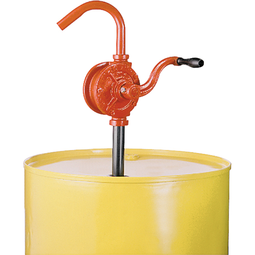 Pompe rotative pour barils, Fonte, Pour capacit&eacute; 15-55 gal., 7,5 gallons/100 r&eacute;volutions Les Fournitures Industrielles Méga
