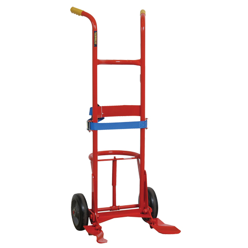Overpack Hand Truck, Steel Construction, 55 US gal. ( 45 Imperial Gal.) Les Fournitures Industrielles Méga