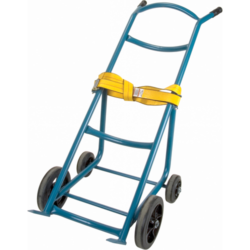 Diable pour baril, Fabriqu&eacute; en Acier, 25 - 55 gal. US (20 - 45 gal. imp.) Les Fournitures Industrielles Méga