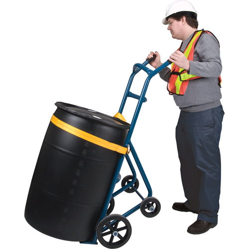 Diable pour baril, Fabriqu&eacute; en Acier, 25 - 55 gal. US (20 - 45 gal. imp.) Les Fournitures Industrielles Méga