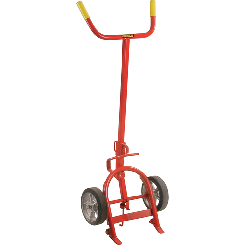 Single Bar Drum Trucks, Steel Construction, 55 - 85 US Gal. (45 - 70 Imperial Gal.) Les Fournitures Industrielles Méga