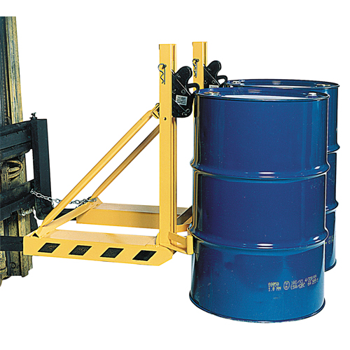 Manipulateur de baril, Pour 30 gal US (25 gal. imp.)/50 gal. US (41,6 gal. imp.)/80 gal. US (66,6 gal. imp.) Les Fournitures Industrielles Méga