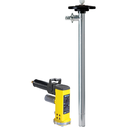 Pompes &agrave; tambour &agrave; air comprim&eacute;, Acier inoxydable, 26 gal./min Les Fournitures Industrielles Méga