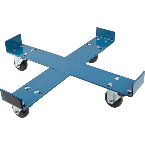 Chariot pour baril, Acier, Capacit&eacute;e 750 lb, Diam&egrave;tre 24", Roue en Polyol&eacute;fine Les Fournitures Industrielles Méga