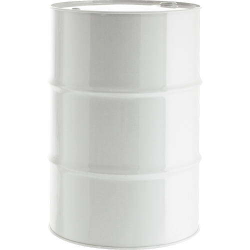 Steel Drums, 55 US gal (45.8 imp. Gal.), Lined, White, Closed Top, 1A1/Y1.8/300, 18 - 20 Gauge Les Fournitures Industrielles Méga